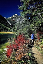 Hiking Along Hyas Lake